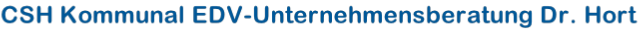 CSH Kommunal EDV-Unternehmensberatung Dr. Hort